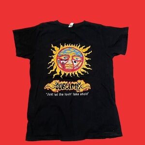 Black Sublime Band Graphic Tee